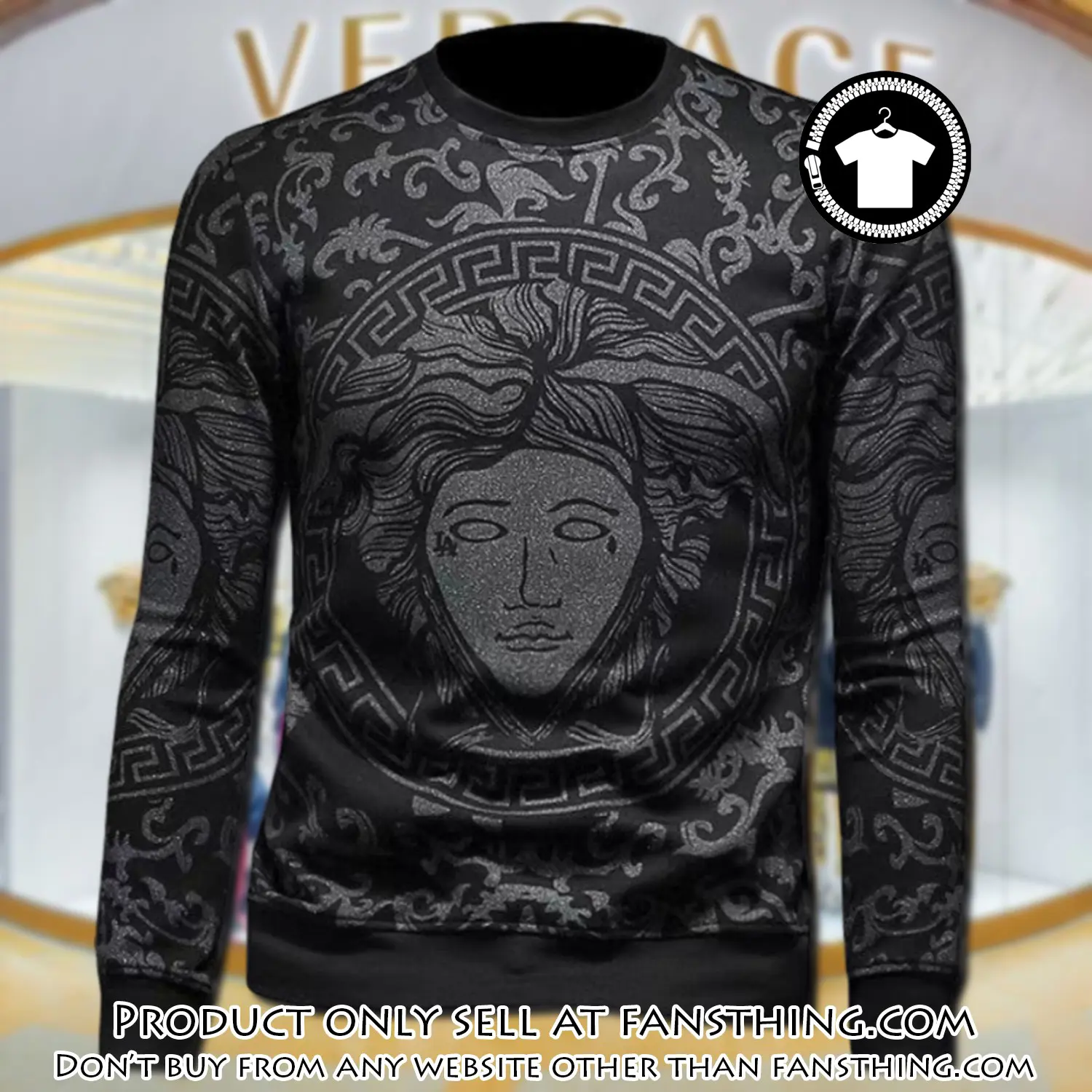 Versace luxury ugly sweater for winter lzu1411 fst0428262